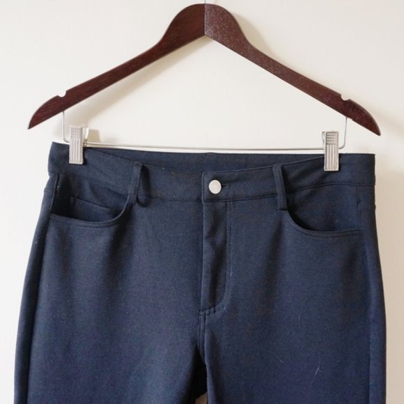 Michael Kors Black Straight Leg Knit Pants - Picture 5 of 8